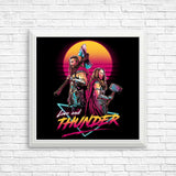 Retro Space Vikings - Posters & Prints