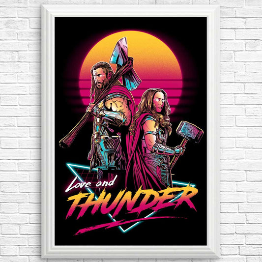 Retro Space Vikings - Posters & Prints