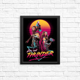 Retro Space Vikings - Posters & Prints