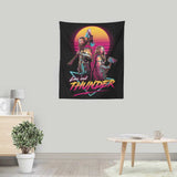 Retro Space Vikings - Wall Tapestry