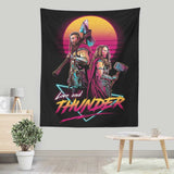 Retro Space Vikings - Wall Tapestry