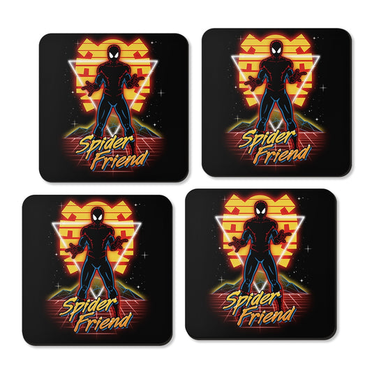 Retro Spider Friend - Coasters