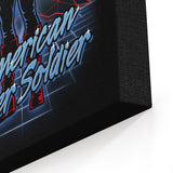 Retro Super Soldier - Canvas Print