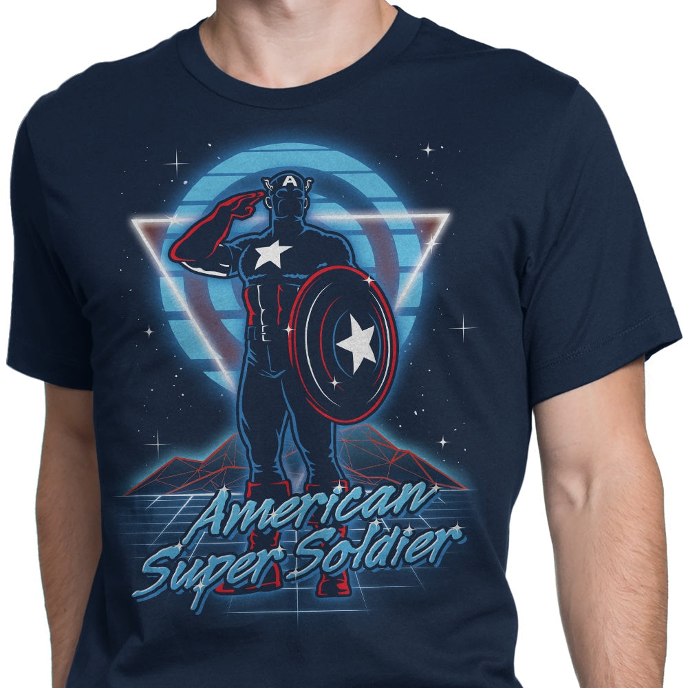 Retro Super Soldier - Men's Apparel