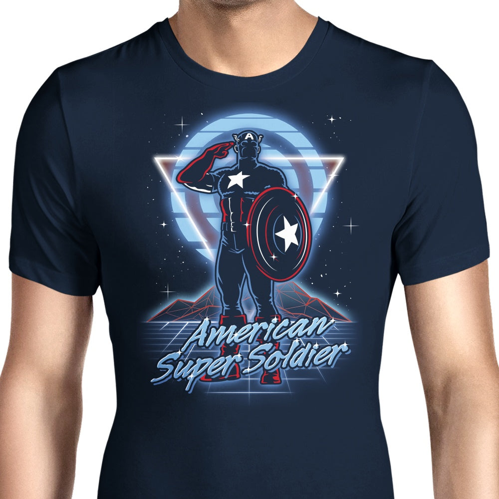 Retro Super Soldier - Men's Apparel