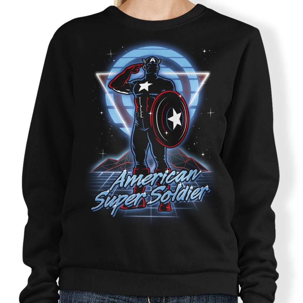 Retro Super Soldier - Sweatshirt