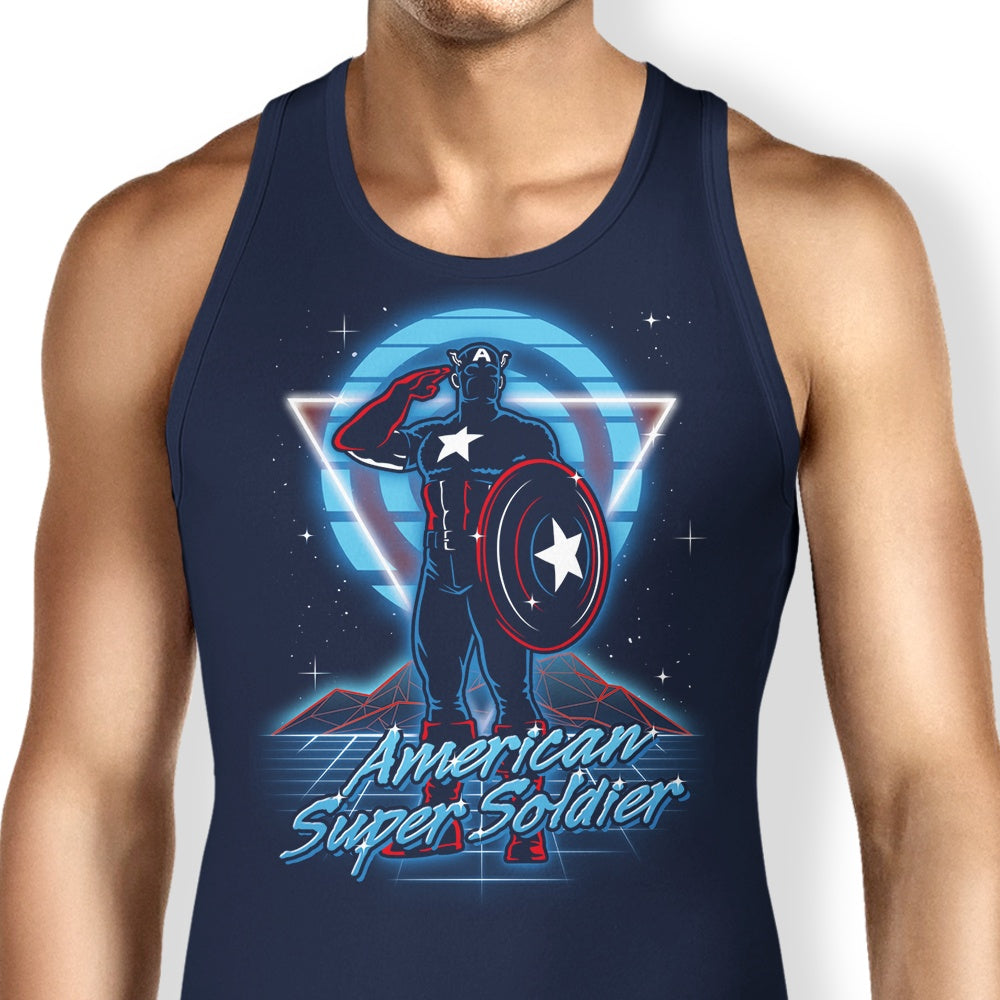 Retro Super Soldier - Tank Top