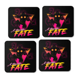 Retro Terrible Fate - Coasters