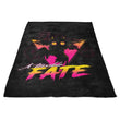 Retro Terrible Fate - Fleece Blanket