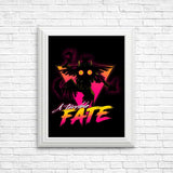 Retro Terrible Fate - Posters & Prints