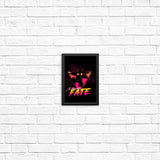 Retro Terrible Fate - Posters & Prints