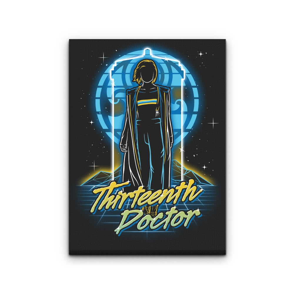 Retro Thirteen - Canvas Print