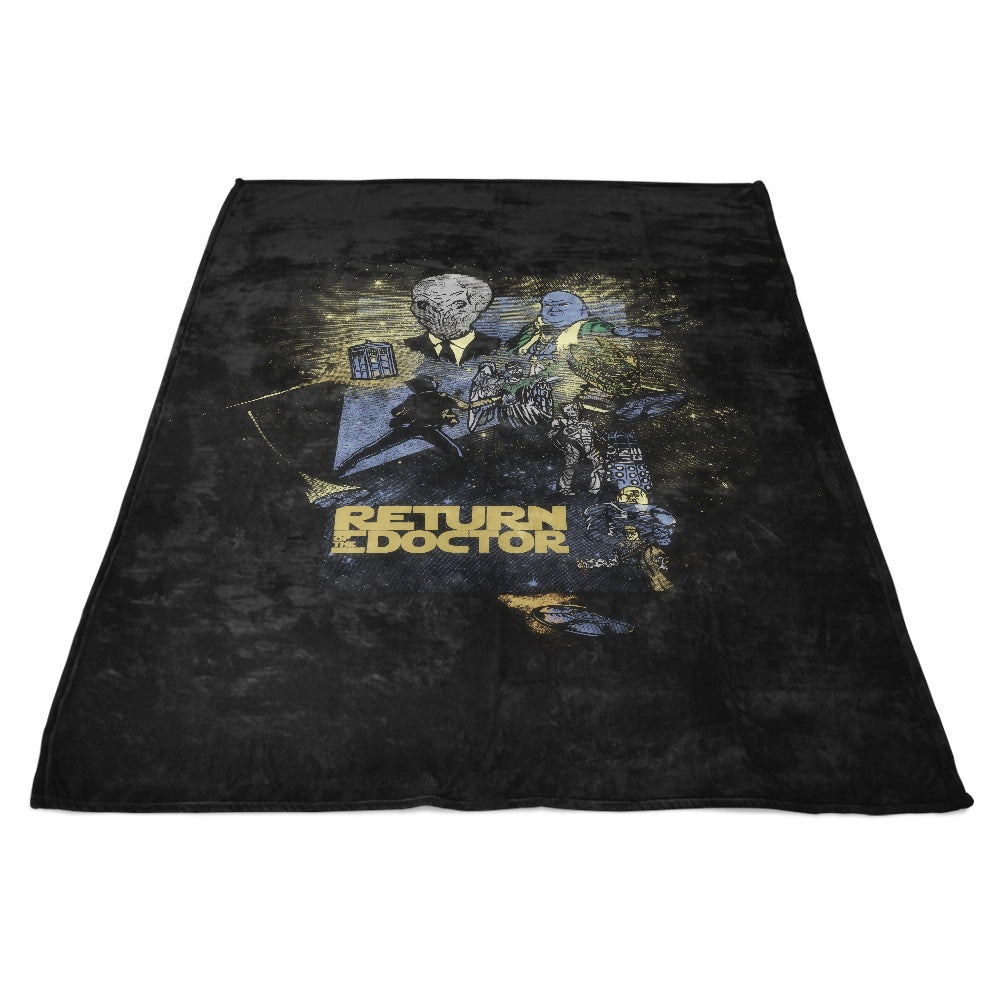 Return of the Doctor - Fleece Blanket