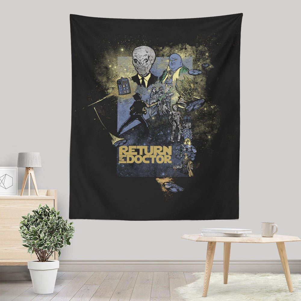 Return of the Doctor - Wall Tapestry