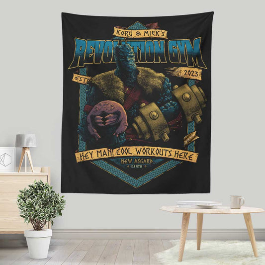 Revolution Gym - Wall Tapestry