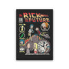Rick to the Future - Canvas Print