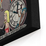 Rick to the Future - Canvas Print
