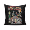 Rick to the Future - Throw Pillow