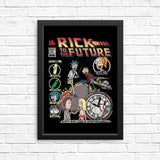 Rick to the Future - Posters & Prints