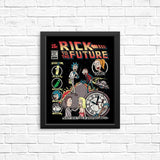 Rick to the Future - Posters & Prints