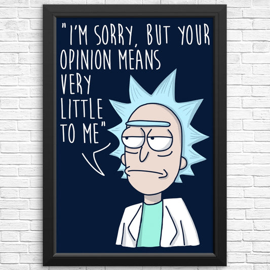 Rick's Opinion - Posters & Prints