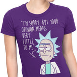 Rick's Opinion - Women's Apparel