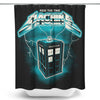 Ride the Time Machine - Shower Curtain
