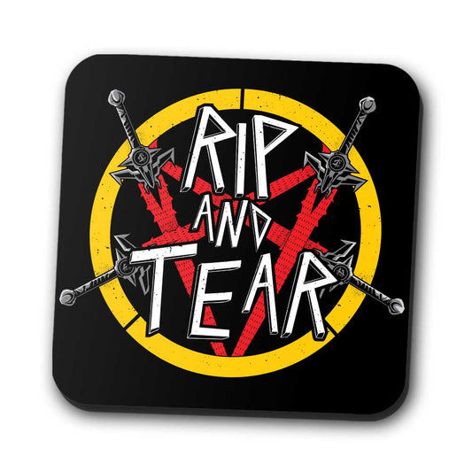Rip and Tear - Coasters