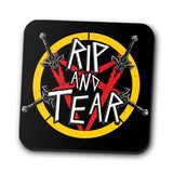 Rip and Tear - Coasters