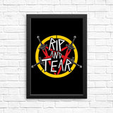 Rip and Tear - Posters & Prints