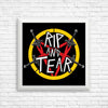 Rip and Tear - Posters & Prints