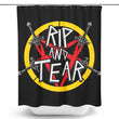 Rip and Tear - Shower Curtain