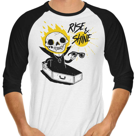 Rise and Shine - 3/4 Sleeve Raglan T-Shirt