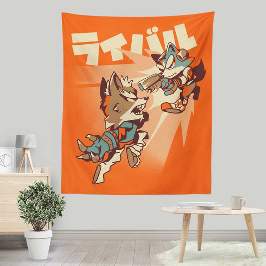Rival Flight - Wall Tapestry