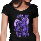 Rivaled Silhouette - Women's V-Neck