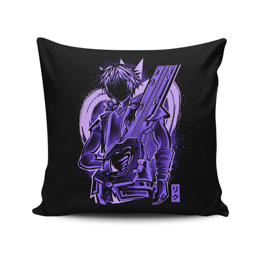 Rivaled Silhouette - Throw Pillow