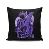 Rivaled Silhouette - Throw Pillow