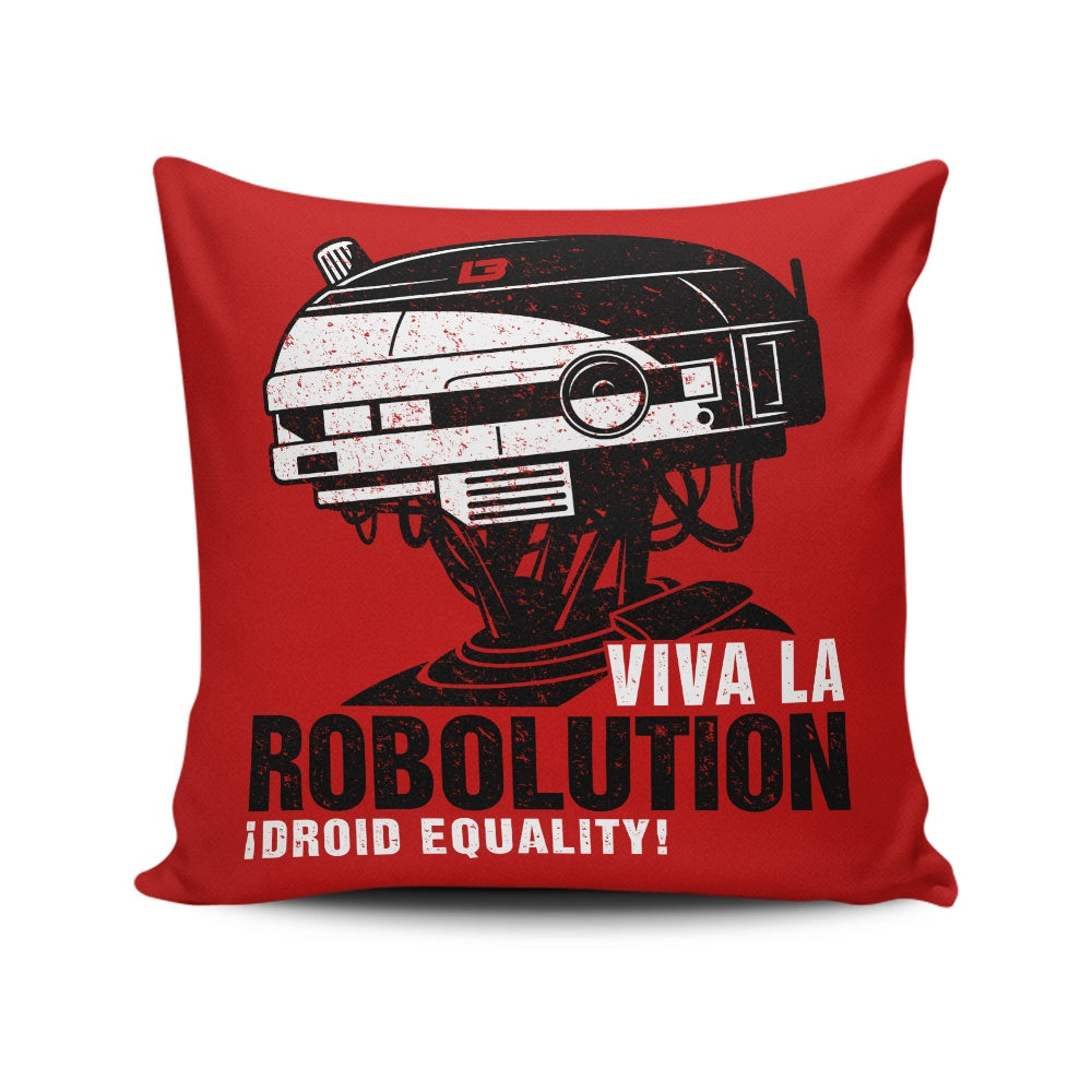 Robolution - Throw Pillow