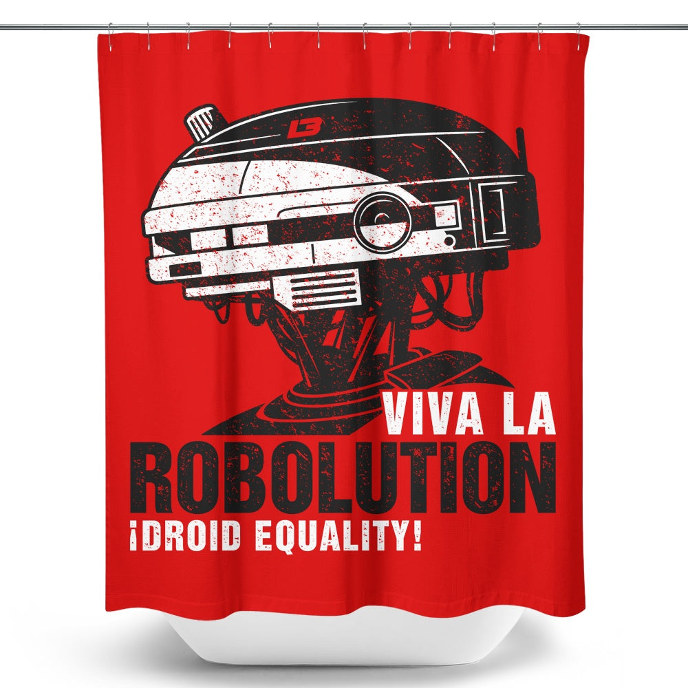 Robolution - Shower Curtain