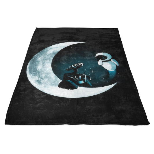 Robot Love - Fleece Blanket