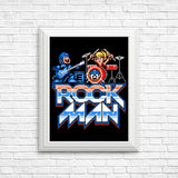 Rock, Man! - Posters & Prints