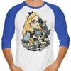 Rocker Alice - 3/4 Sleeve Raglan T-Shirt
