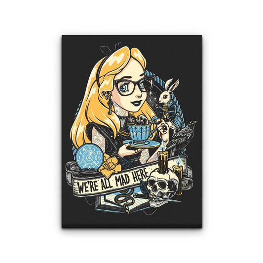 Rocker Alice - Canvas Print