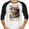 Rogue at Your Service - 3/4 Sleeve Raglan T-Shirt