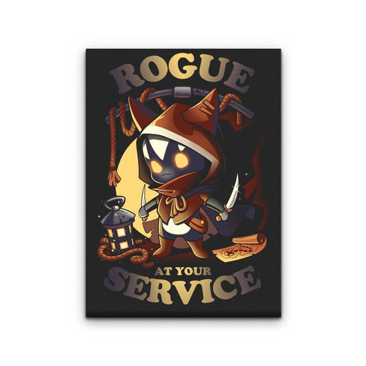 Rogue at Your Service - Canvas Print