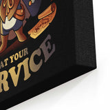 Rogue at Your Service - Canvas Print