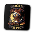 Rogue at Your Service - Coasters
