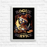 Rogue at Your Service - Posters & Prints