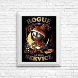 Rogue at Your Service - Posters & Prints