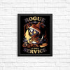 Rogue at Your Service - Posters & Prints